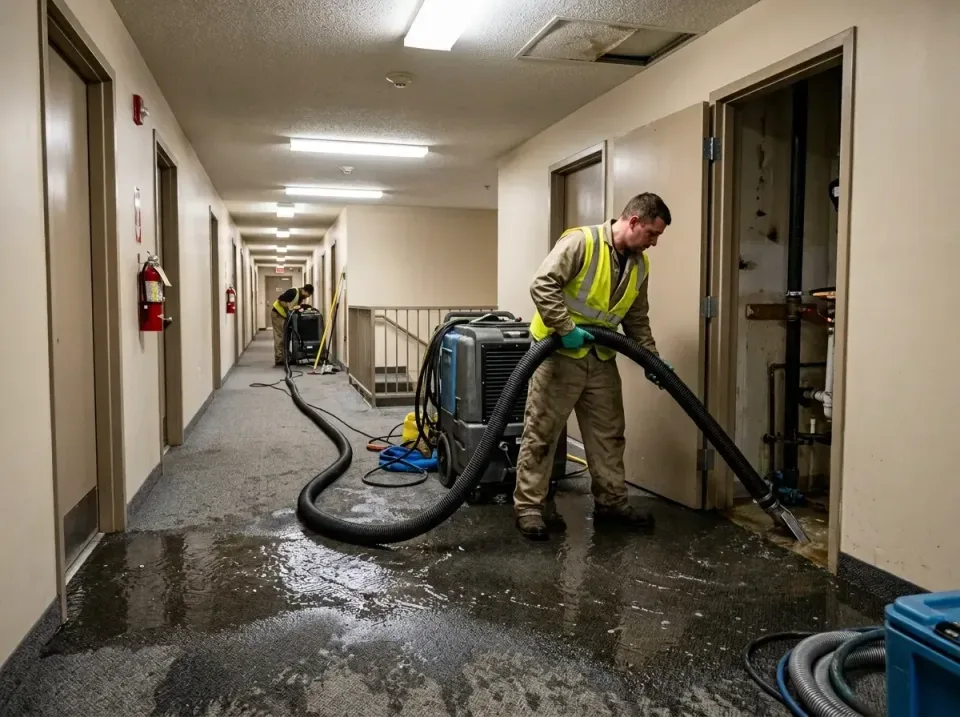 multi-unit-apartment-hallway-f-005 — frequently asked questions, Emergency Burst Pipe Water Extraction & Removal in Alamo, GA